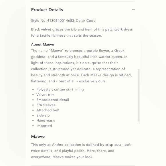 Anthropologie Quartier Latin Dress - Picture 4 of 13